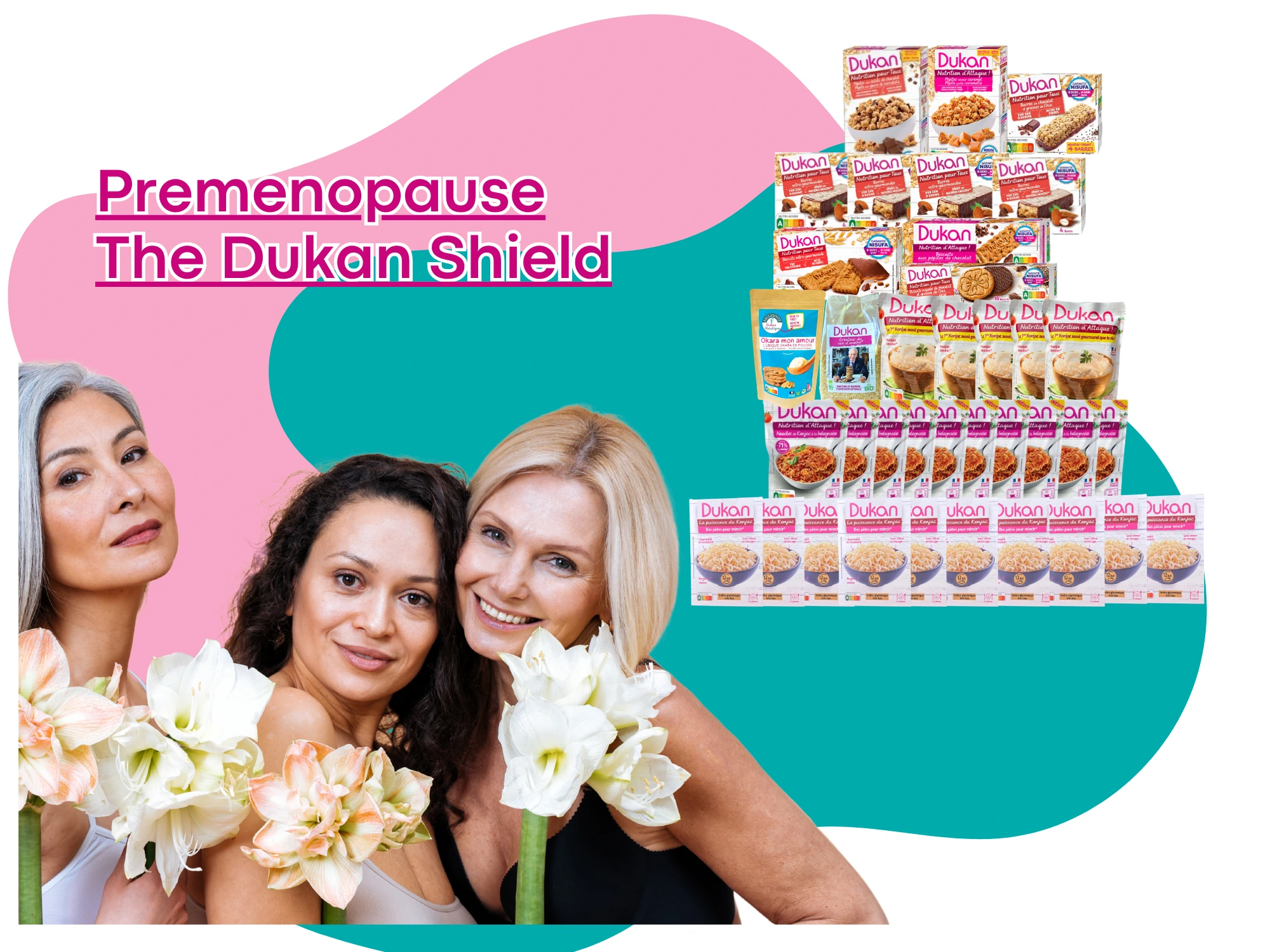 PRE-MENOPAUSE BOX DUKAN Shield: 1 month