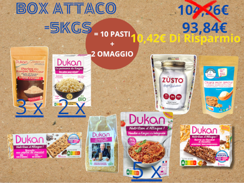 BOX ATTACCO - OBIETTIVO - 5 KG