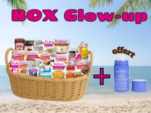 GLOW-UP BOX -6KG By Mélanie + FREE THIGH ROLL-ON