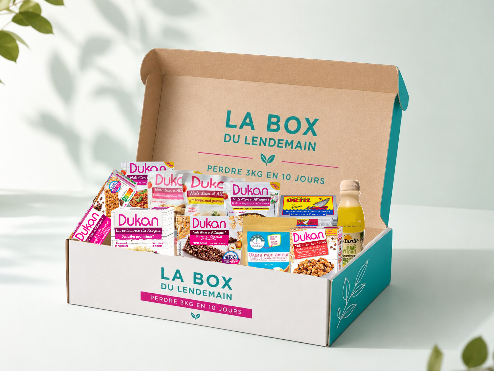 đ BOX DU LENDEMAIN -3KG TOUT INCLUS!