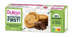 Biscuits au chocolat au lait et graines de Chia NOUVEAUTE 2026