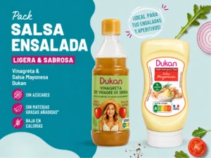 Pack de salsas para ensaladas Dukan