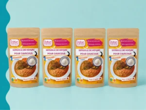 LOT DE 4 SEMOULE DE KONJAC L'ORIGINAL INDONESIE Teneur garantie en glucomannane