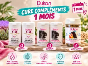 Cure de 1 mois de compléments alimentaires Dukan