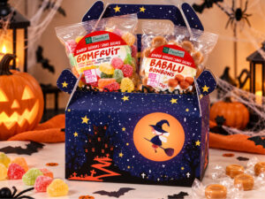 BOX HALLOWEEN SANS SUCRE BABALU + GOMFRUIT